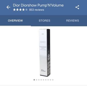 Dior Mascara Squeezable